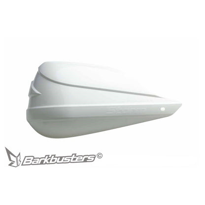 BarkBusters STORM Handguard Kit for Street, Cruiser, Naked and Adventure bikes Select Option: Guards ONLY White