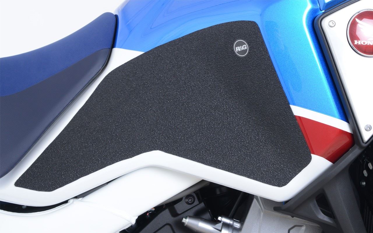R&G Tank Traction Grips for Honda CRF1000 Africa Twin Adventure Sports '18-'19 Colour: Clear