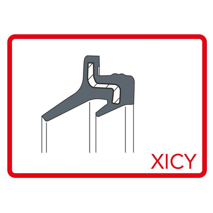 ARI.138 - Pair Of Fork Dust Covers 41 x 53.5/58 x 4.8/14 XICY CAP