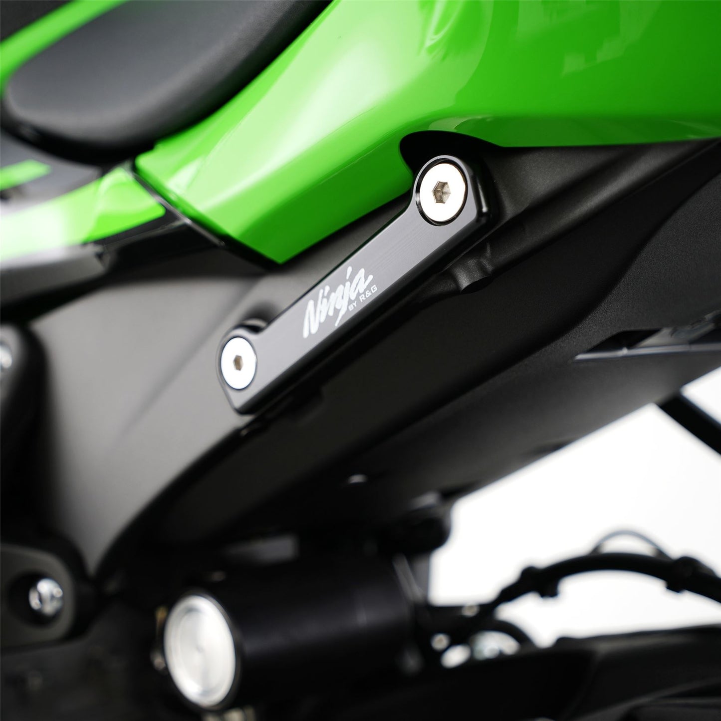 Rear Foot Rest Blanking Plate for the Kawasaki ZX6-R '09- '24
