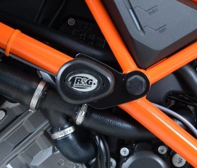 Aero Crash Protectors for KTM 1290 Super Duke R '14 -'19 Colour: Black