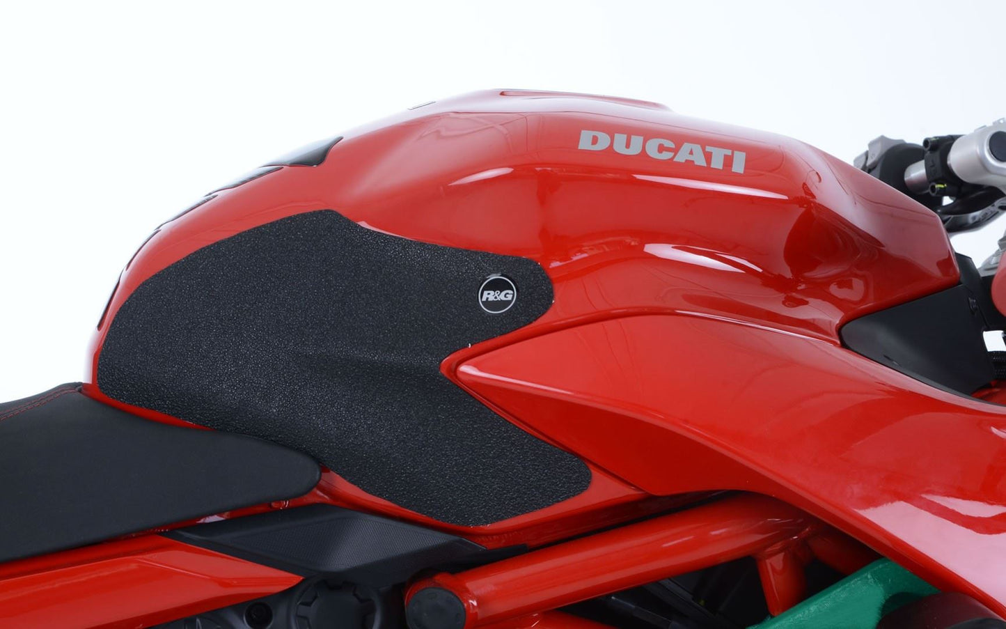R&G Tank Traction Grips for Ducati Supersport, Supersport S '17-, Supersport 950 ’21 Colour: Clear