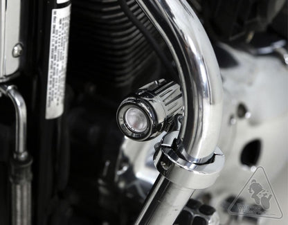 DENALI 32mm-38mm Tube Mount Kit For Mounting Auxiliary Lights To Frame, Fork & Crash Bars