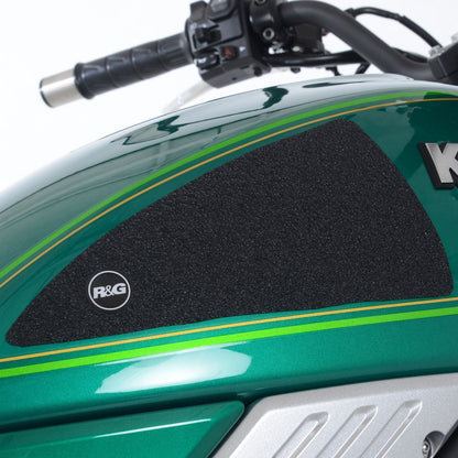R&G Tank Traction Grip for Kawasaki Z650RS '21- '24 (2-piece kit) Colour: Clear