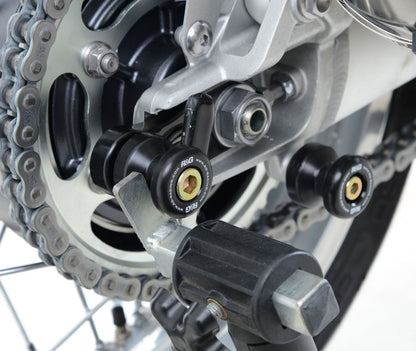 Offset Cotton Reels for Triumph Street Twin '16-, Thruxton 1200 / R '16-, Speed Twin 1200 '19-'21, Scrambler 1200 XC/XE '19-, Scrambler 900 ’23- & Speed Twin 900 '22- '24