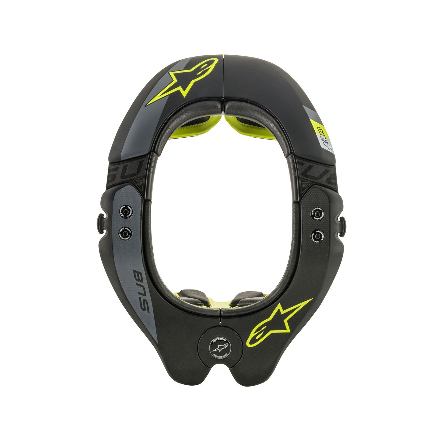 Alpinestars BNS Tech-2 - Black Yellow Fluo - Size XS-M