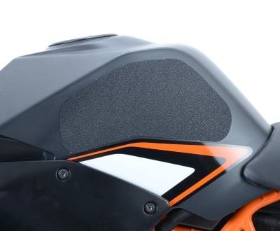 R&G Tank Traction Grip for KTM RC 125/RC 200 '14- / RC390 '14-'21 Colour: Clear