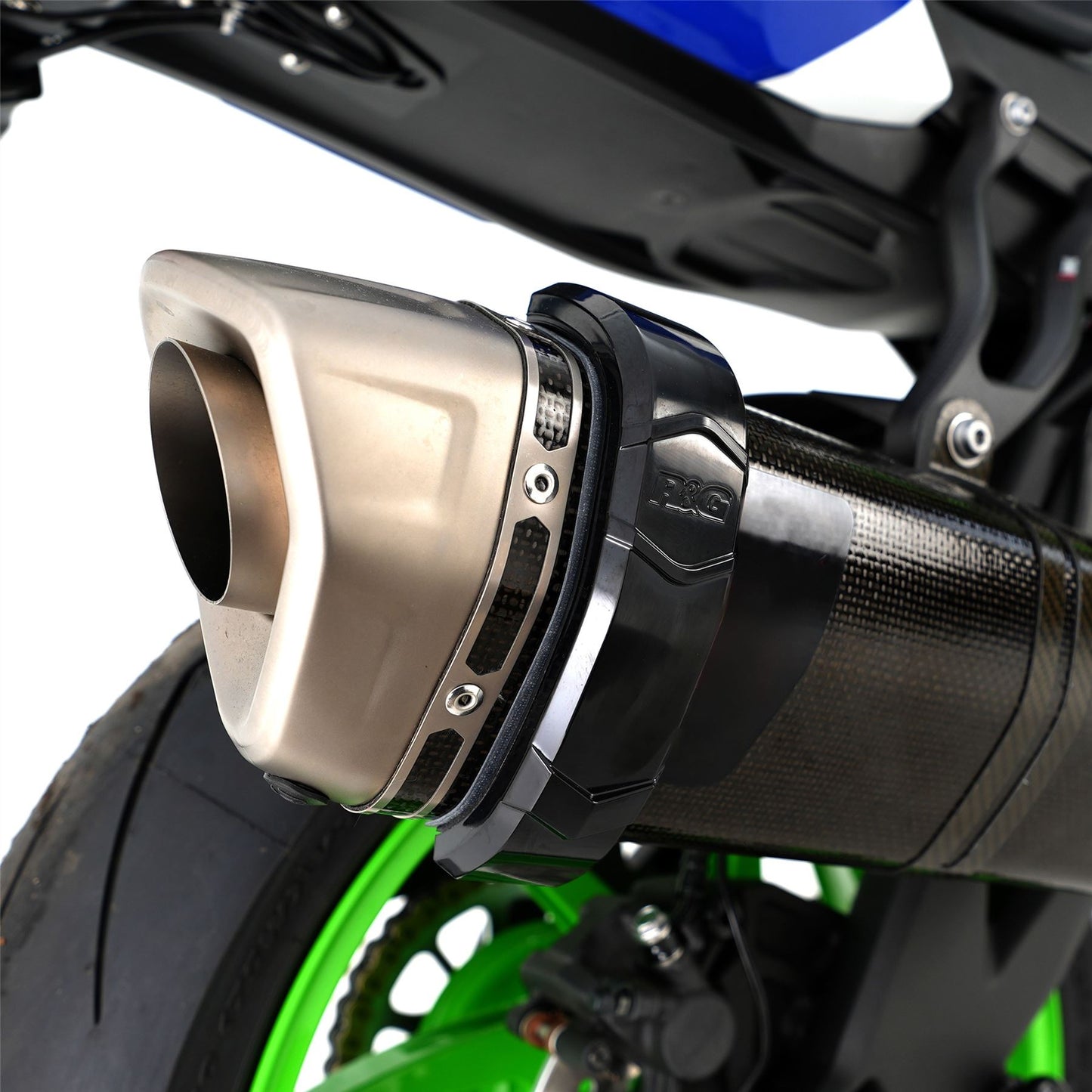 Hexagonal (Akrapovic Style) Exhaust Protector (Can Cover)