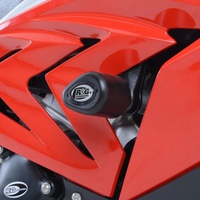 Aero Crash Protectors for BMW S1000RR '15-'18 Colour: Black