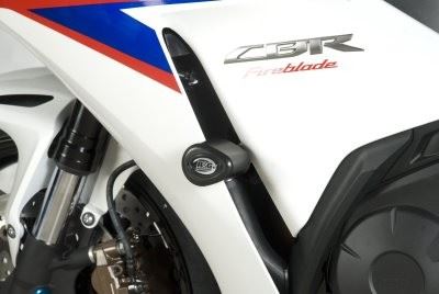 Crash Protectors - Aero Style [Non Drill] Honda CBR1000RR '12-'16 / CBR1000RR SP '14-'16 Colour: White
