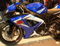 Crash Protectors - Classic Style for Suzuki GSX-R 600/750 K6-K7 Colour: White