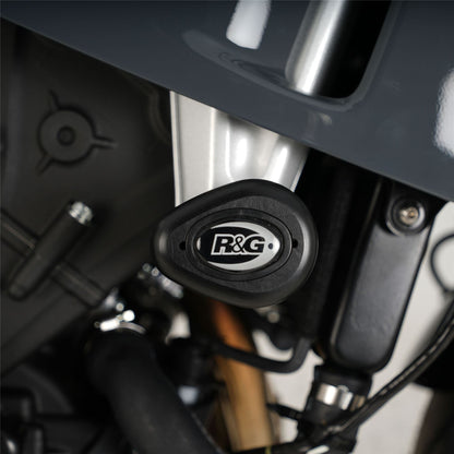 Crash Protectors -  Aero Style for Yamaha XSR900 GP '24-  Colour: Black