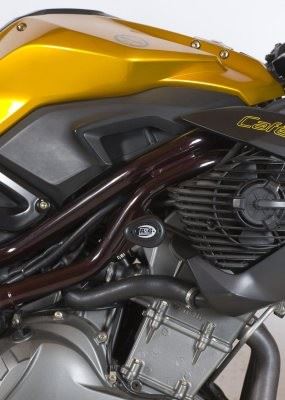 Crash Protectors - Aero Style for Benelli Cafe Racer 1130 '05- Colour: Black