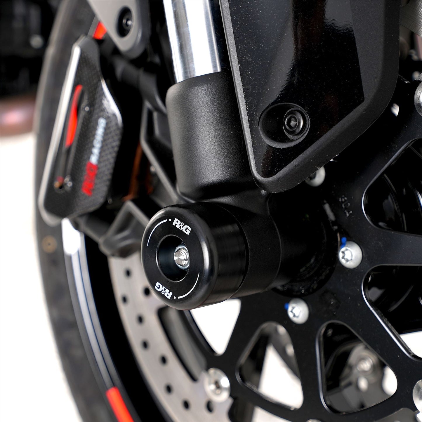 Fork Protectors for KTM 790 Duke '18-, 990 Duke 2024 /950 Superduke, SuperMoto '20-, 890 Duke R '20- '24 & CFMoto 800NK '23- models Colour:: Black