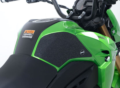 R&G Tank Traction Grip for Kawasaki Z125 / Z125 Pro '16- Colour: Clear