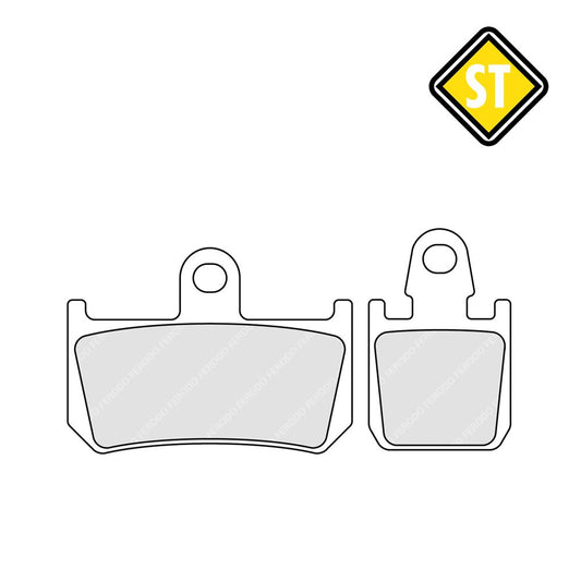 Ferodo FDB2217ST Sinter Grip Road Compound Pad - 4 Per Set - FA442