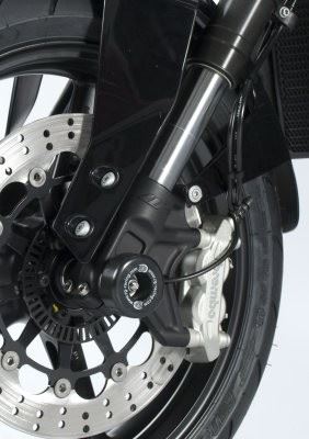 Fork Protectors for the KTM 690 DUKE '12-, 690 Duke R '13-, KTM SMC-R 690 '19- & Husqvarna Vitpilen '18-/ Svartpilen 701 '19- & GASGAS SM700 '22- Colour : Black