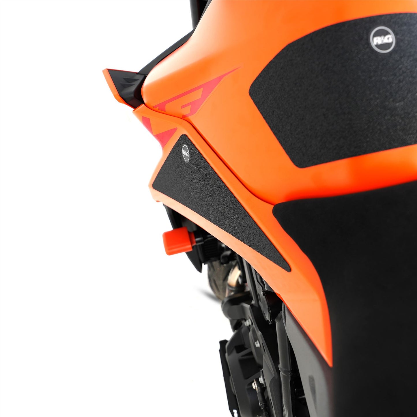 R&G Tank Traction Grips for KTM 990 Duke 2024 Colour: Clear