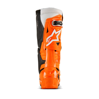 Alpinestars Tech 10 Enduro Orange Fluo Black White - US 12 / EU 47