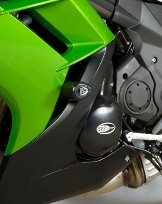 Crash Protectors for Kawasaki ER6-F (2012) - Aero Style Colour: Black