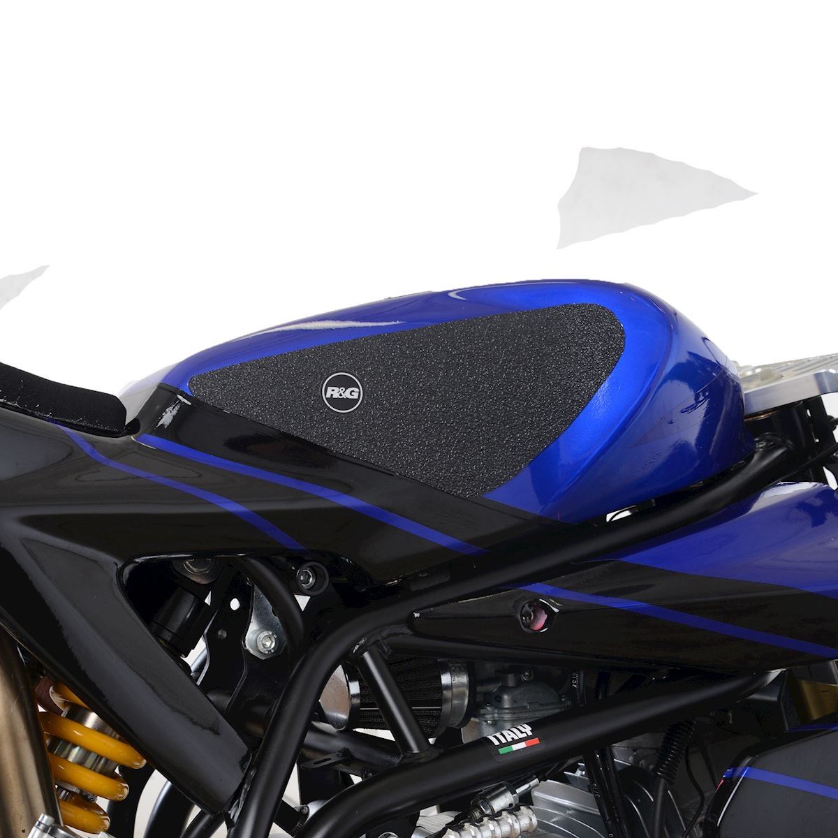 R&G Tank Traction Grips for Ohvale 110/160 Colour: Clear