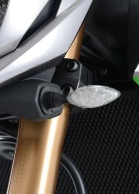 Front Indicator Adapter Kit for the Kawasaki Ninja 250 ('13-'17) Z1000 '14-, Z125, Z650 and Z300 models