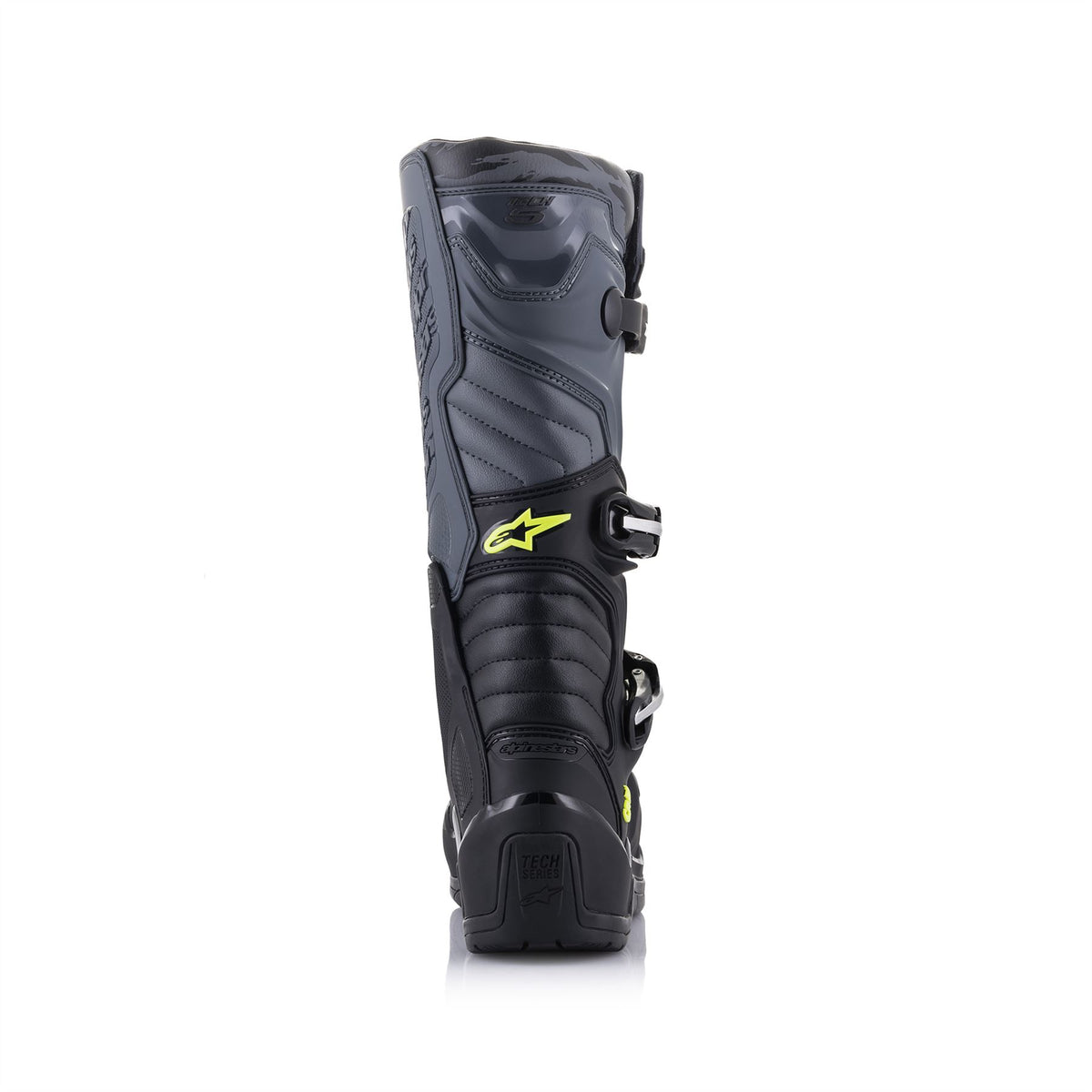 Alpinestars Tech 5 - Black Cool Gray Yellow Fluo - US 7 / EU 40.5