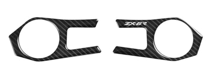Red Dynamic Carbon Fibre Yoke Pad for the Kawasaki ZX-6R '09-'11