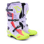 Alpinestars Tech 10 Supervented - Purple Yellow Fluo Diva Pink - US 8 / EU 42
