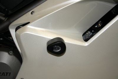 Crash Protectors - Aero Style for Ducati 848, 1098 and 1198 Colour: White