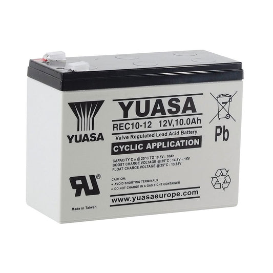 Yuasa REC 10-12 Factory Sealed 12v Battery