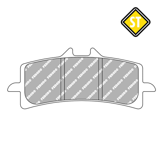 Ferodo FDB2260ST Sinter Grip Road Compound Pad - FA447