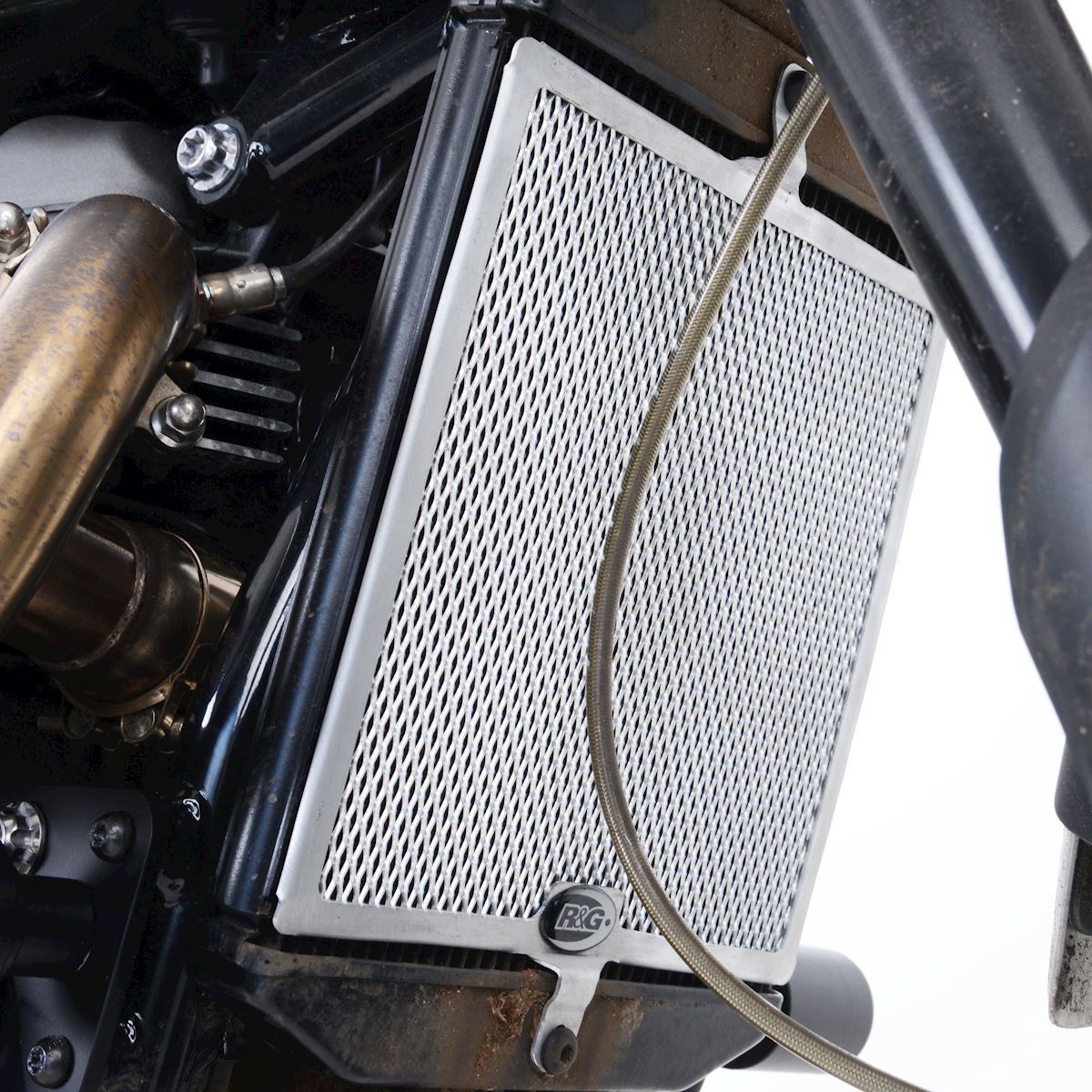 Radiator Guards for Triumph Scrambler 1200 XC/XE '19- Colour: Titanium