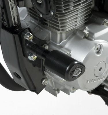 Crash Protectors - Aero Style for Honda CBF125 '09-'16 Colour: Black