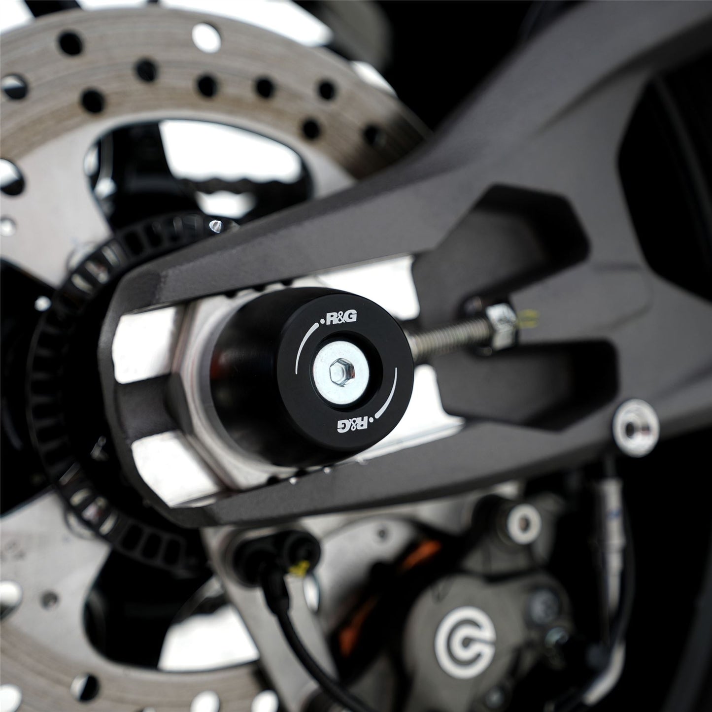 APEX Swingarm Protectors for the Ducati Streetfighter V2(S), Panigale V2(S) '25- & Scrambler 1100 Pro '20-