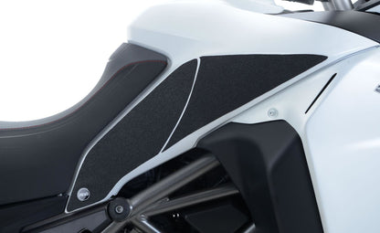R&G Tank Traction Grips for Ducati Multistrada 1200 Enduro '16- Colour: Black