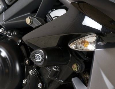 Crash Protectors - Aero Style for Triumph Street Triple '13-'16 Colour: White