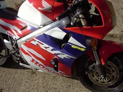 Crash Protectors - Classic Style for Honda RVF400 (NC35) Colour: Black