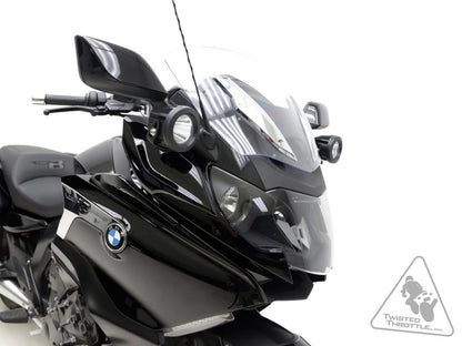 DENALI Auxiliary Light Mounting Brackets For BMW K1600GT '18, K1600GTL '18- & K1600B Bagger '18-