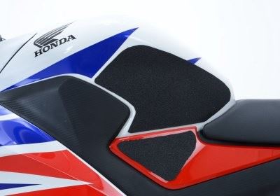 R&G Tank Traction Grips for Honda CBR300R '14- Colour: Black