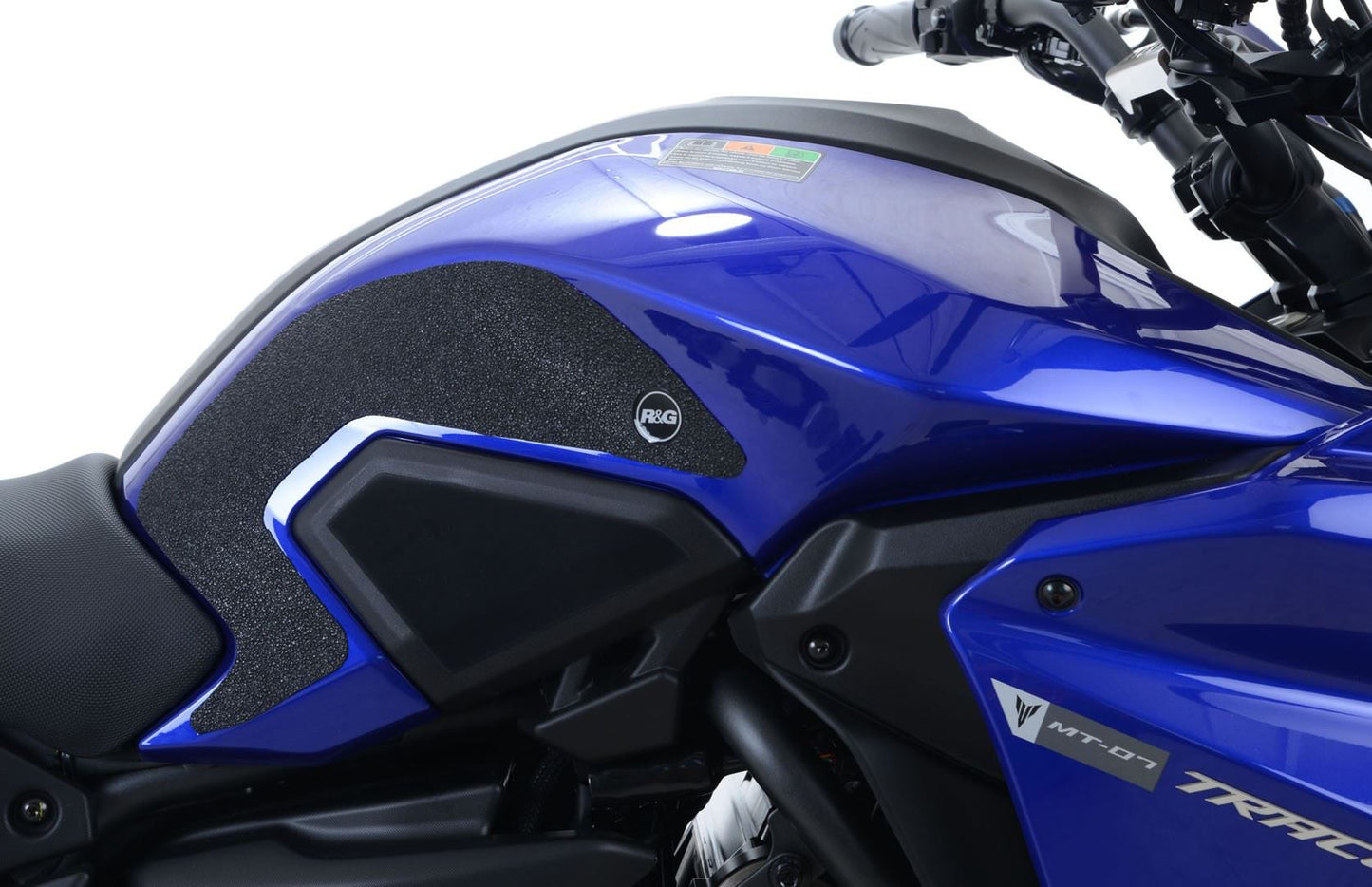 R&G Tank Traction Grips for Yamaha Tracer 700 '16-'20 (FJ-07) Colour: Clear