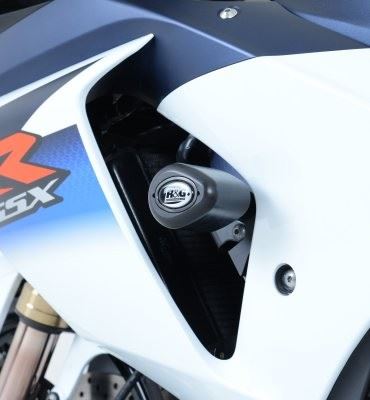 Aero Crash Protectors for Suzuki GSXR1000 K9- [Non-Drill Kit] Colour: White