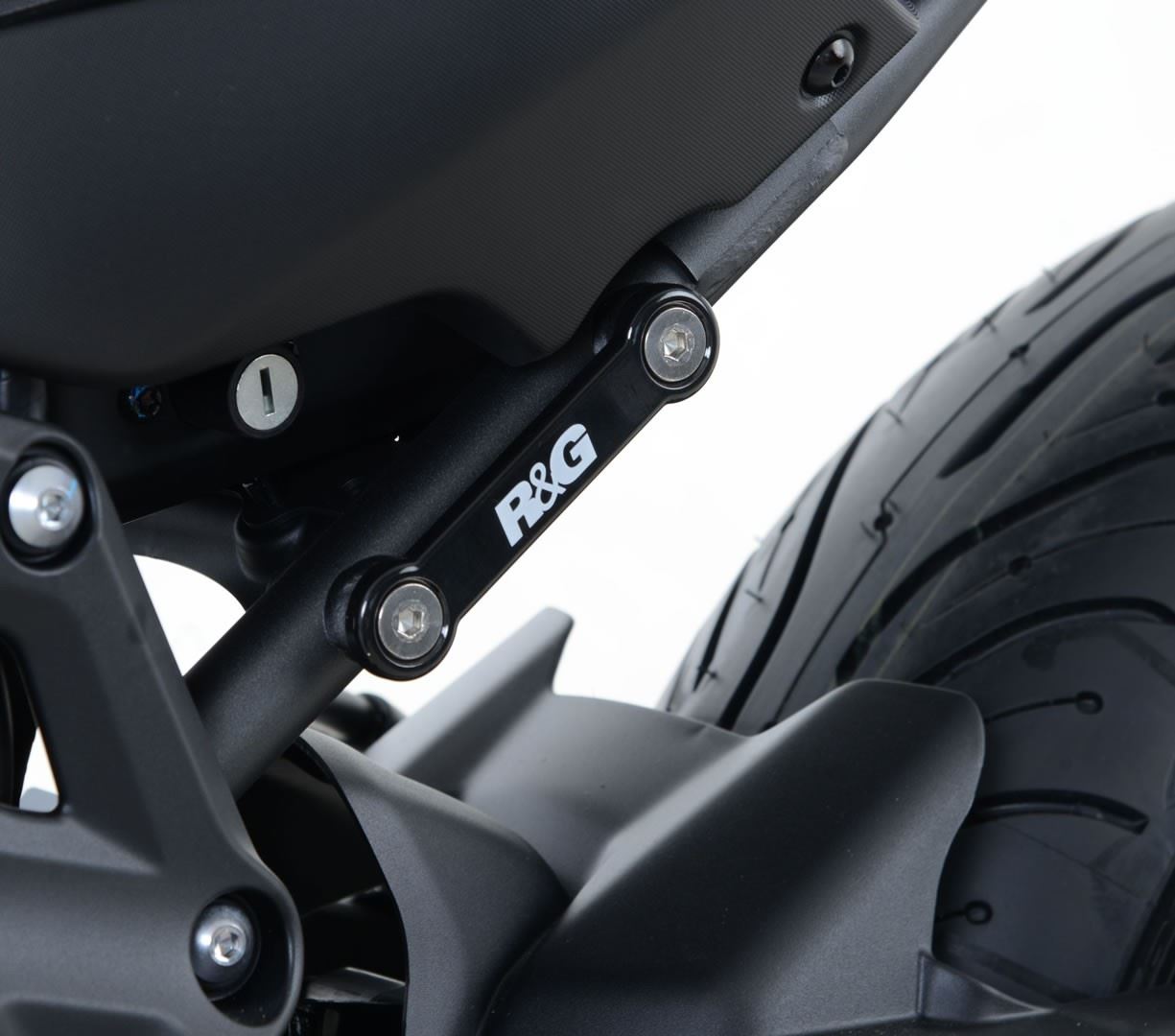 Rear Foot Rest Blanking Plates for Yamaha Tracer 700 '16- (MT-07 Tracer FJ-07)