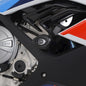 Crash Protectors - Aero Style for BMW M1000RR '21-'22 (Asymmetrical RACE Kit)  Colour: Black