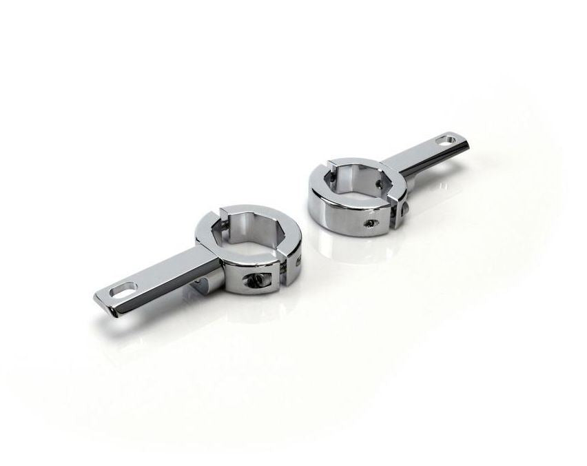 DENALI 32mm-38mm Tube Mount Kit For Mounting Auxiliary Lights To Frame, Fork & Crash Bars