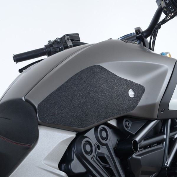 R&G Tank Traction Grips for Ducati Diavel 1260 (S) '19- Colour: Clear