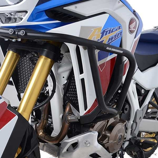 Adventure Bars for Honda CRF1100L Africa Twin Adventure Sports '20- '24 Colour: Black