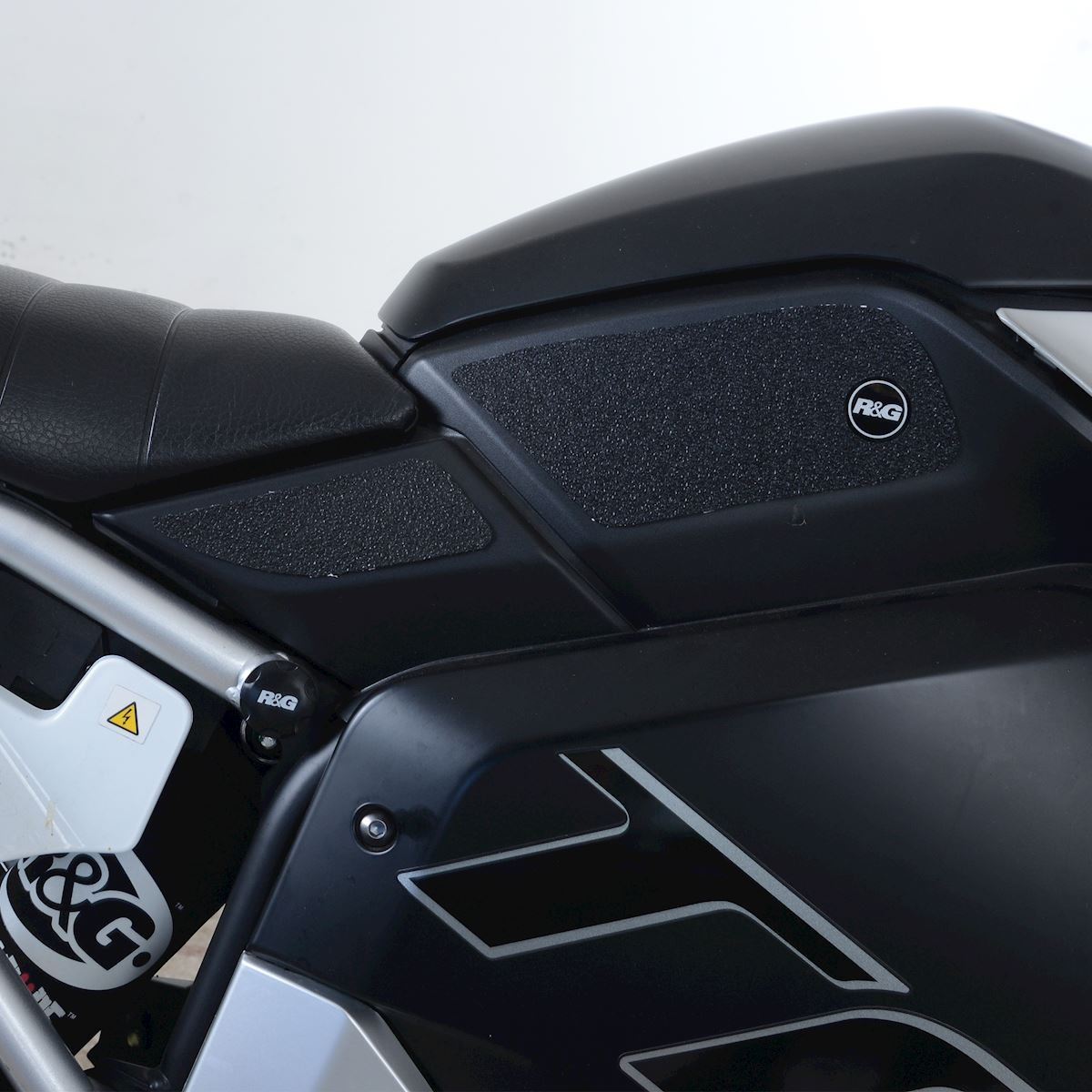 R&G Tank Traction Grips for Super Soco TSX '19- & TC MAX '20- Colour: Black