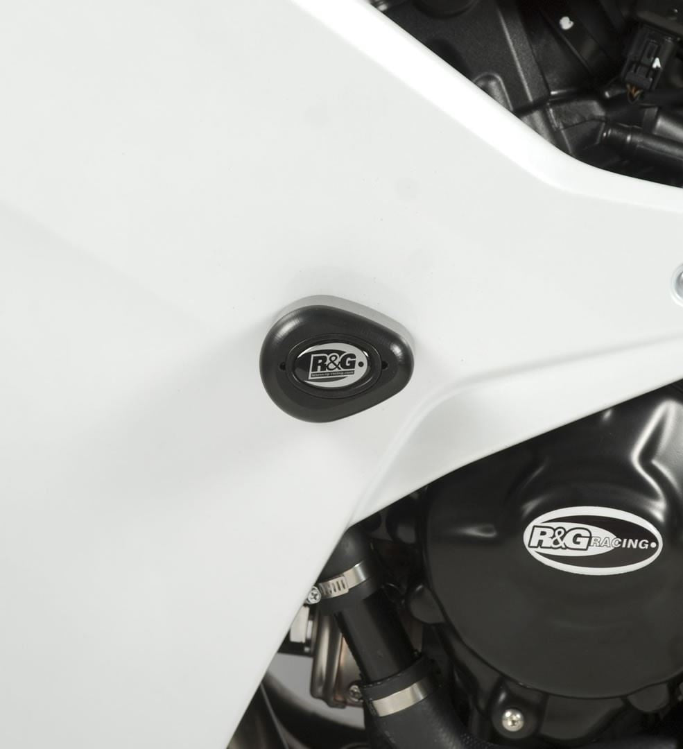 Crash Protectors - Aero Style for Honda CBR600F 2011- Colour: White