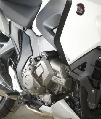 Crash Protectors - Aero Style for Honda Crosstourer '12- Colour: White